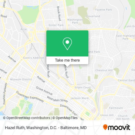 Hazel Ruth map