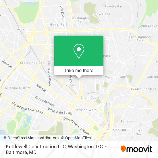 Kettlewell Construction LLC map