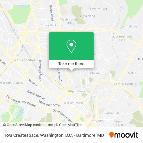 Rva Createspace map