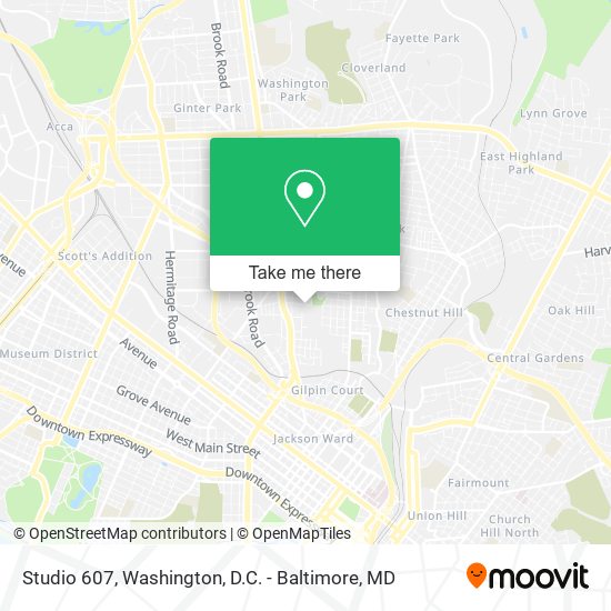 Studio 607 map