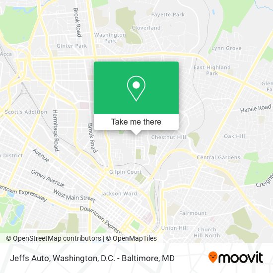Jeffs Auto map