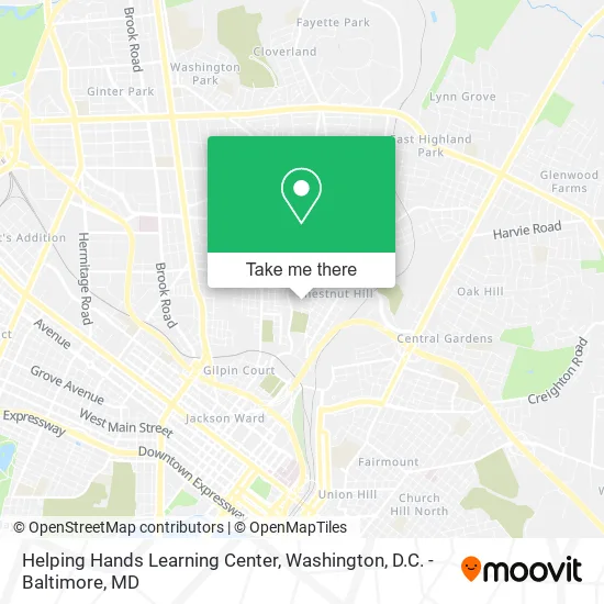 Helping Hands Learning Center map