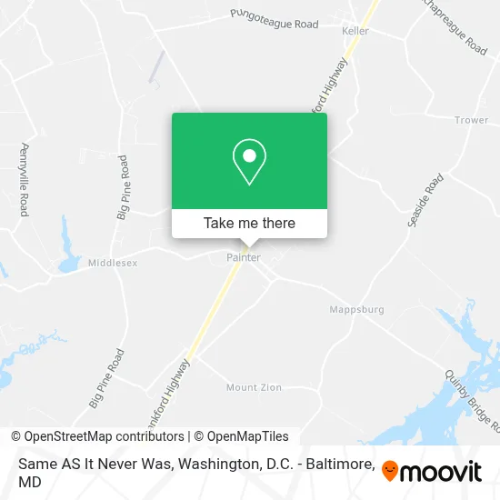 Same AS It Never Was map