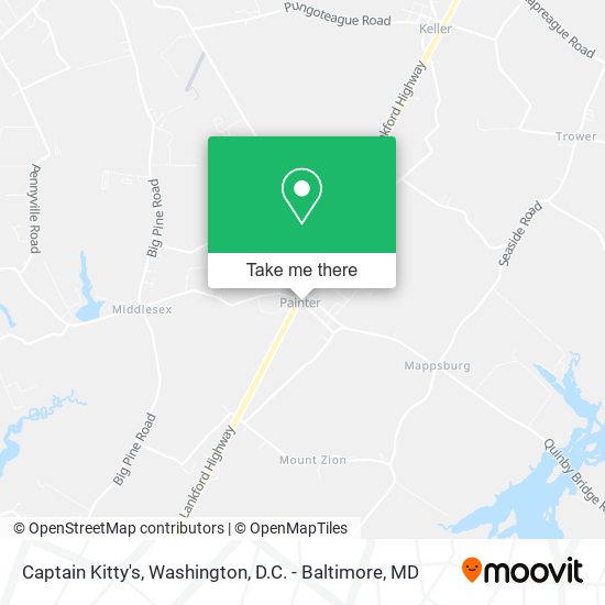 Captain Kitty's map