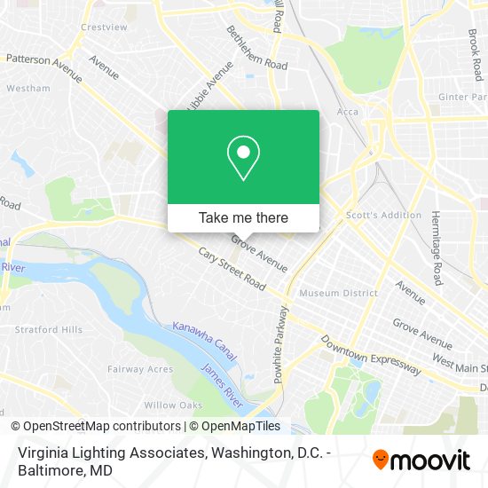 Virginia Lighting Associates map