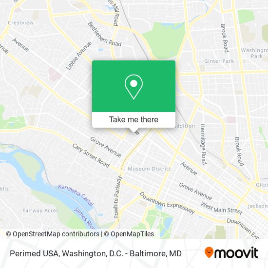 Perimed USA map