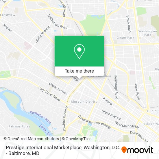 Mapa de Prestige International Marketplace