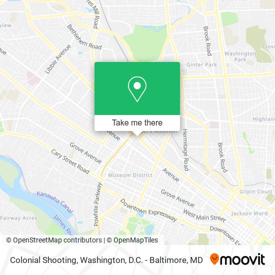Colonial Shooting map