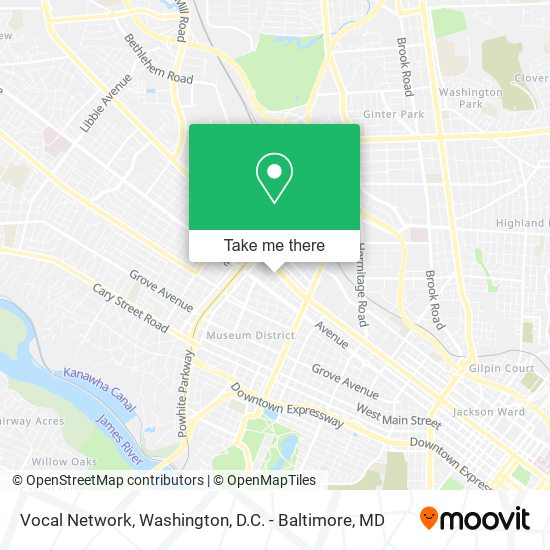 Mapa de Vocal Network