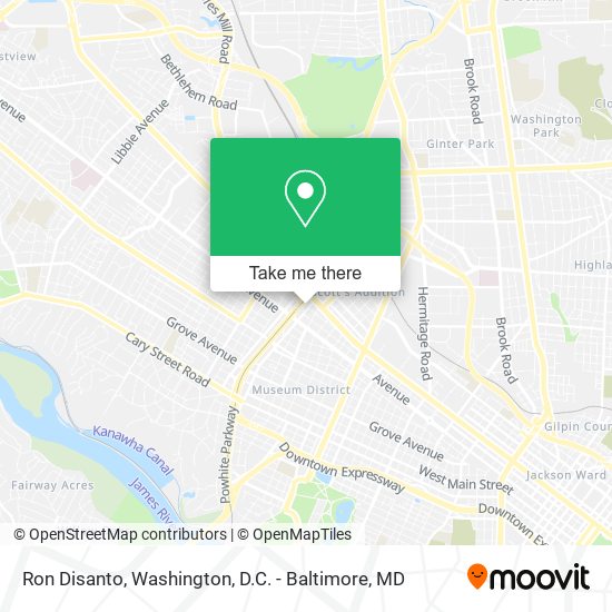 Ron Disanto map
