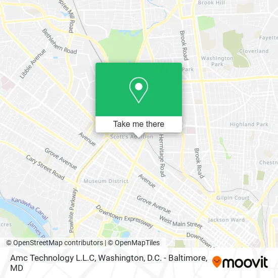 Mapa de Amc Technology L.L.C