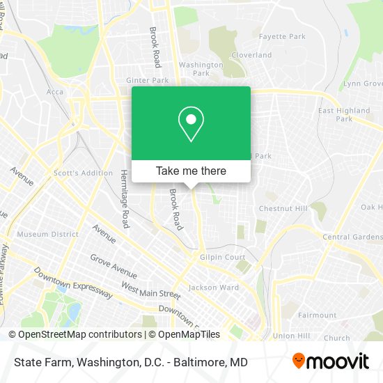 State Farm map