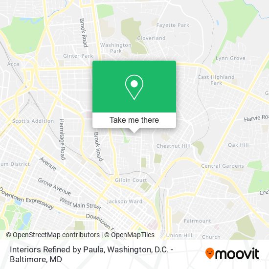Interiors Refined by Paula map