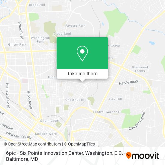 6pic - Six Points Innovation Center map