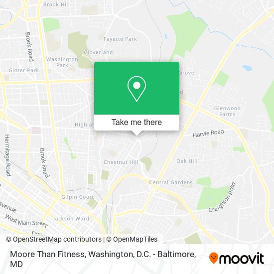 Moore Than Fitness map