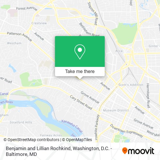Benjamin and Lillian Rochkind map