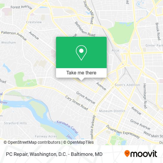 PC Repair map