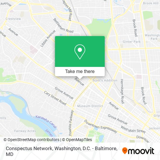 Conspectus Network map