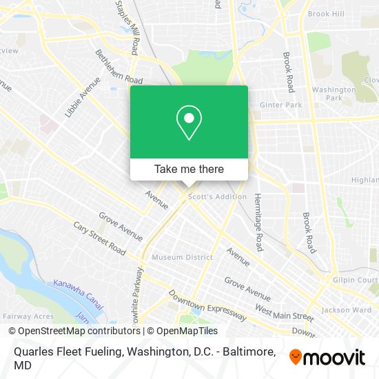 Mapa de Quarles Fleet Fueling