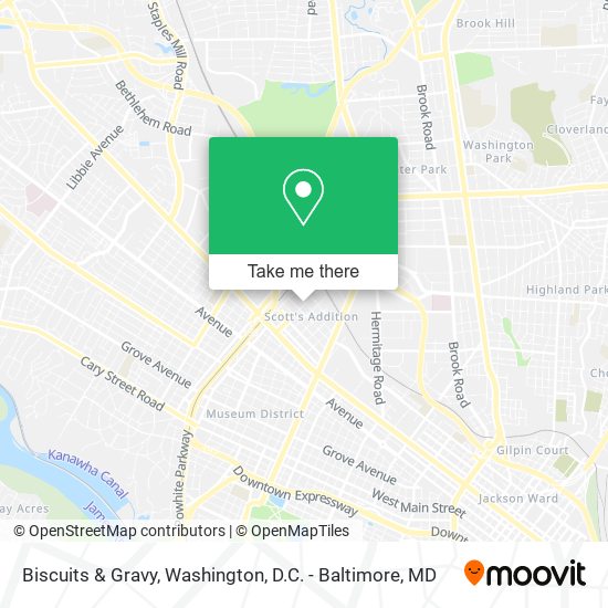 Biscuits & Gravy map