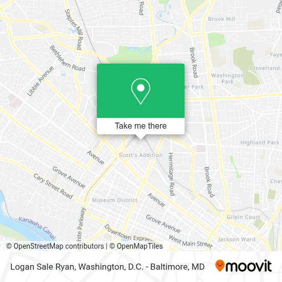Logan Sale Ryan map