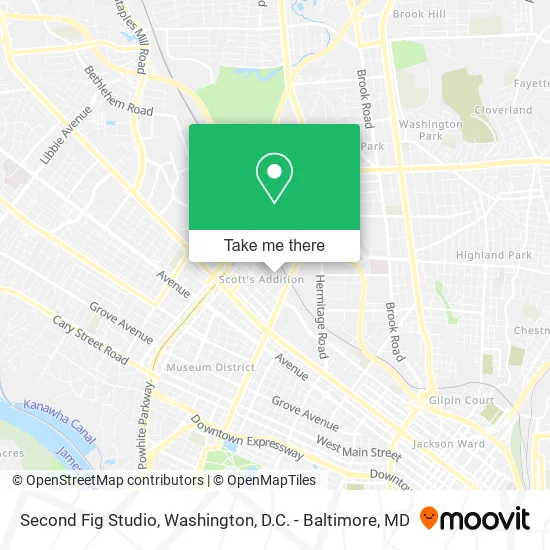 Second Fig Studio map