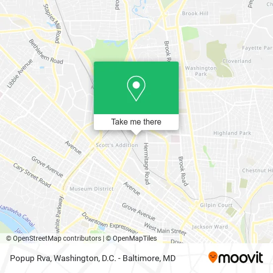 Popup Rva map