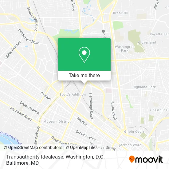 Transauthority Idealease map