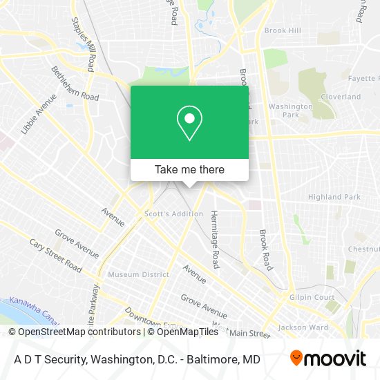 A D T Security map