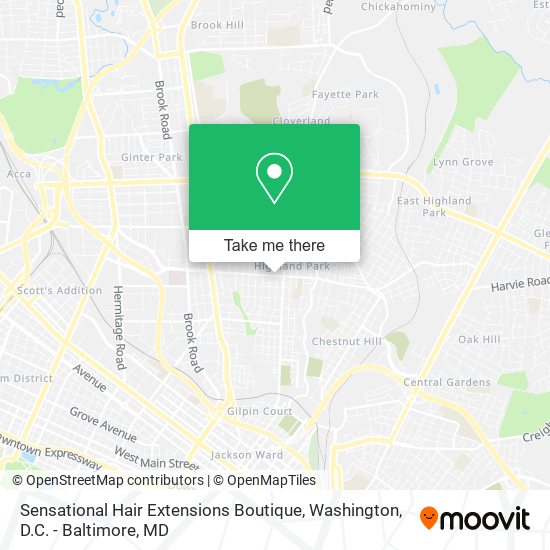 Sensational Hair Extensions Boutique map