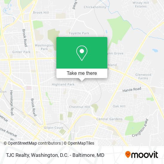 Mapa de TJC Realty