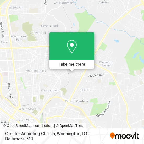 Greater Anointing Church map