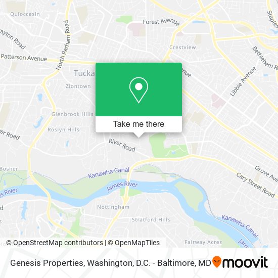 Genesis Properties map