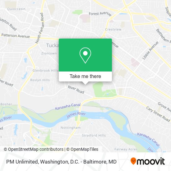 PM Unlimited map