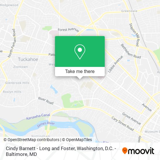 Cindy Barnett - Long and Foster map