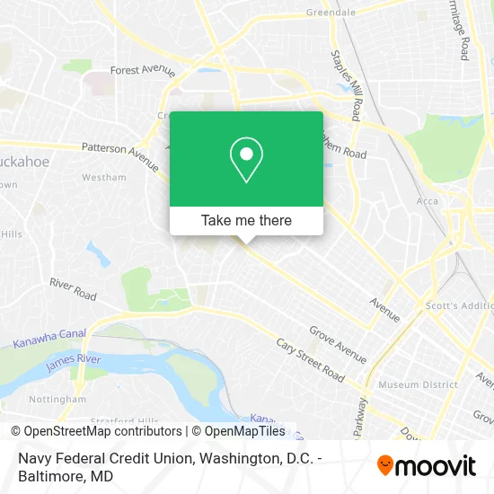 Navy Federal Credit Union map