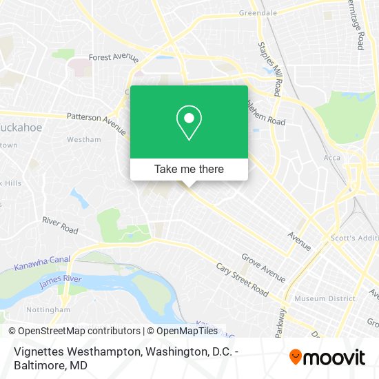 Mapa de Vignettes Westhampton