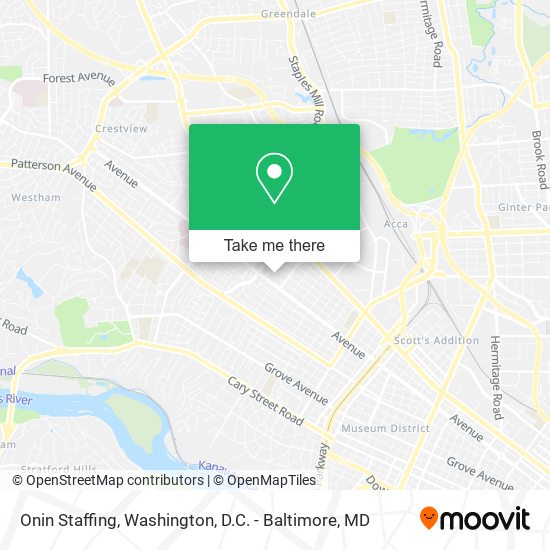 Onin Staffing map