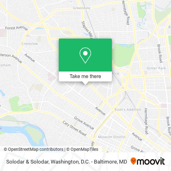 Solodar & Solodar map