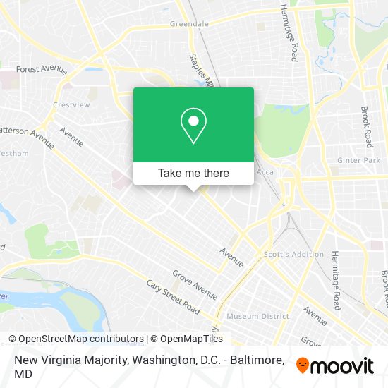 New Virginia Majority map