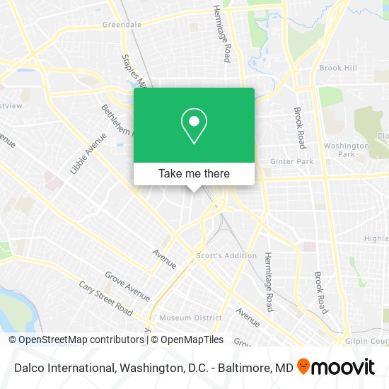 Mapa de Dalco International