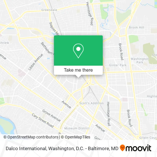 Dalco International map