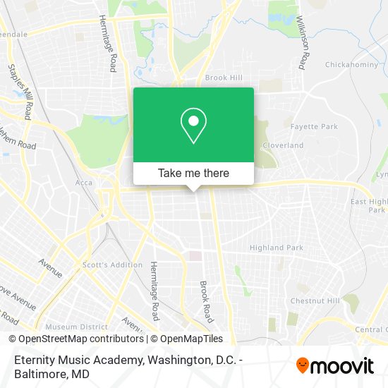 Mapa de Eternity Music Academy