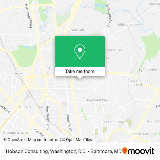 Mapa de Hobson Consulting