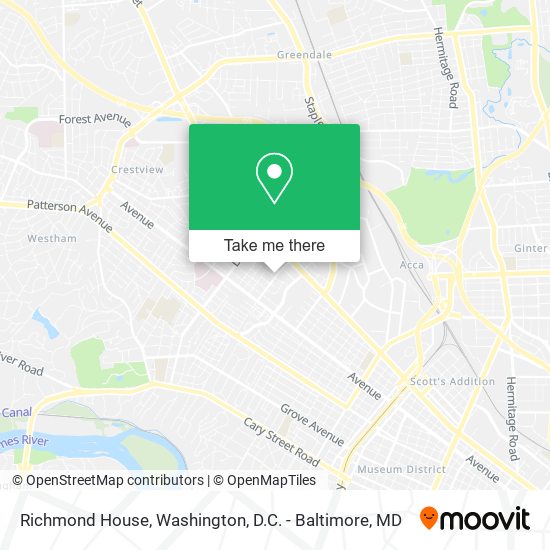 Richmond House map