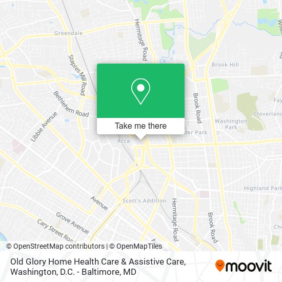 Old Glory Home Health Care & Assistive Care map