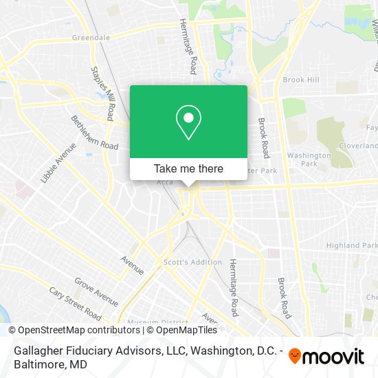Gallagher Fiduciary Advisors, LLC map
