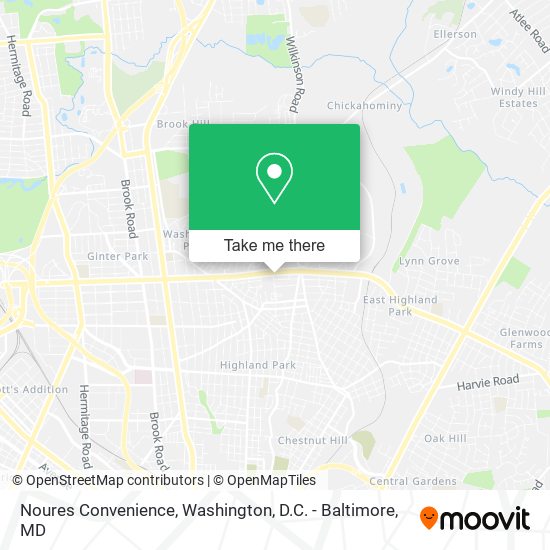 Noures Convenience map