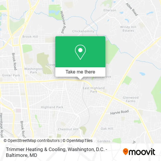 Trimmer Heating & Cooling map