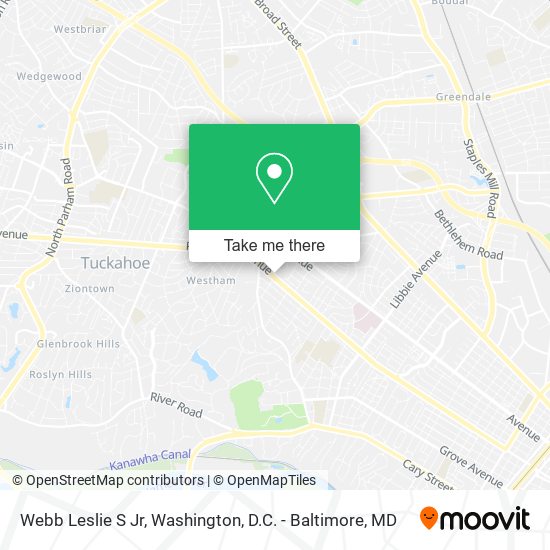 Webb Leslie S Jr map